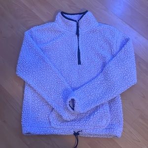 Girls size Medium lilac purple derek heart teddy jacket